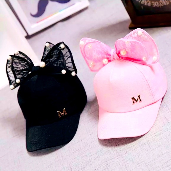 Accessories - Kids BIG BOW Ball Hat